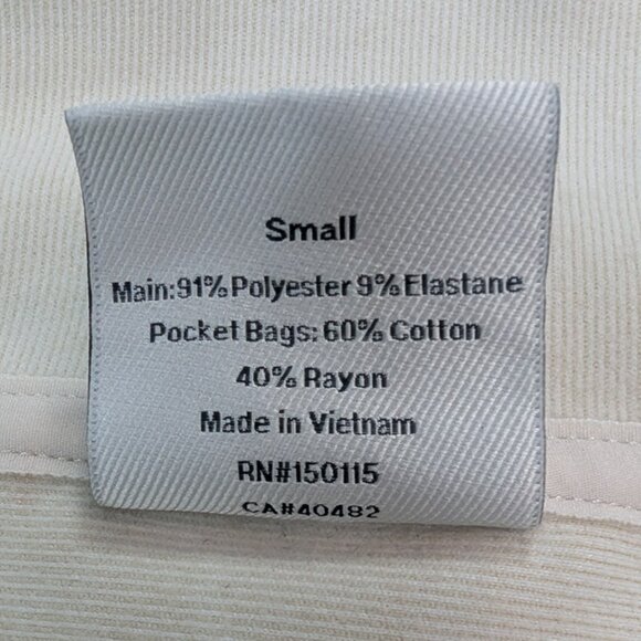 Varly Timberley Half-Zip Midlayer Women's Cement Ivory Marl Size S Drop Shoulder - Picture 13 of 13